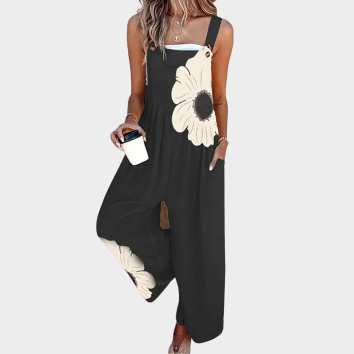 Emma | Comfortabele Gedrukte Dungaree