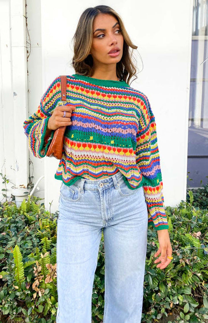 COLOR POP SWEATER