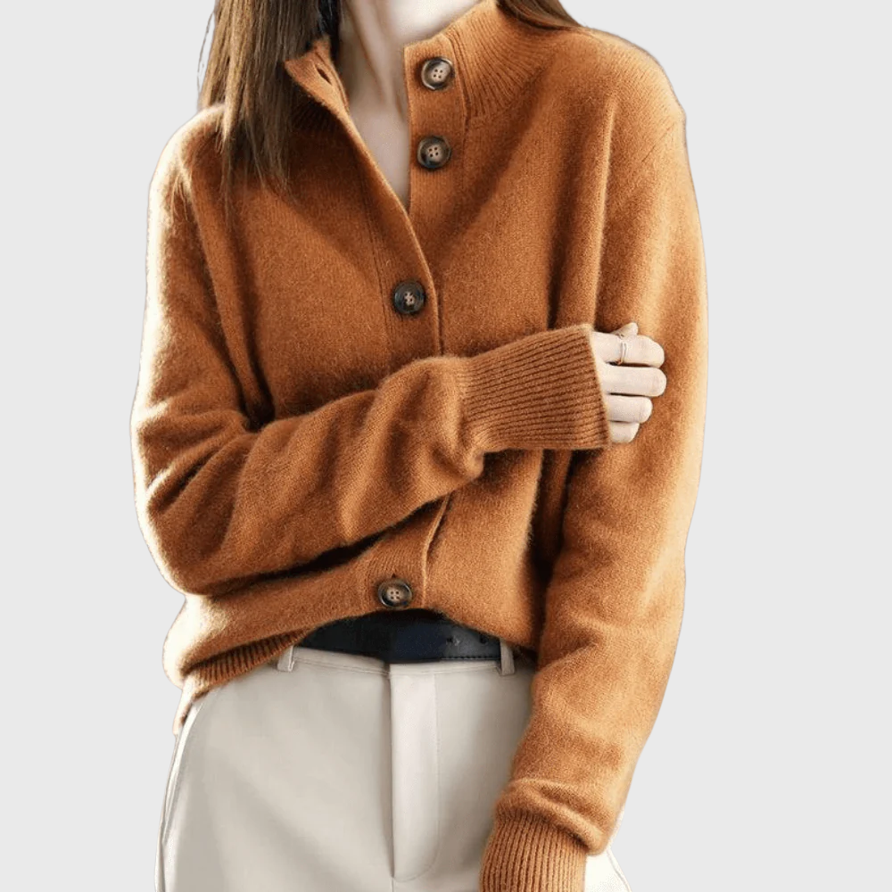 Annie | Gebreide Kasjmier Vest