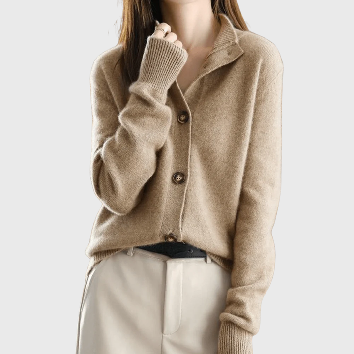 Annie | Gebreide Kasjmier Vest