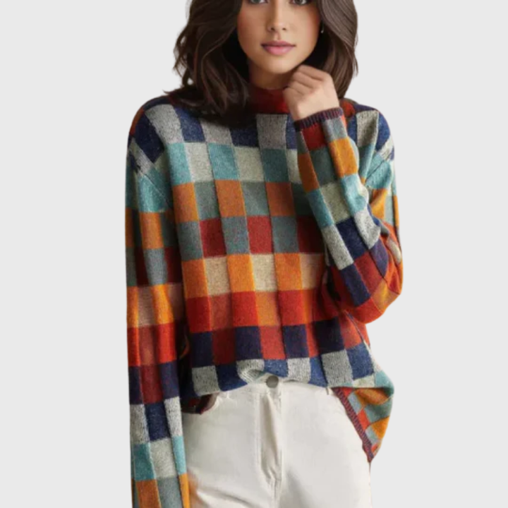 Luxe Cashmere Pullover Van Gogh