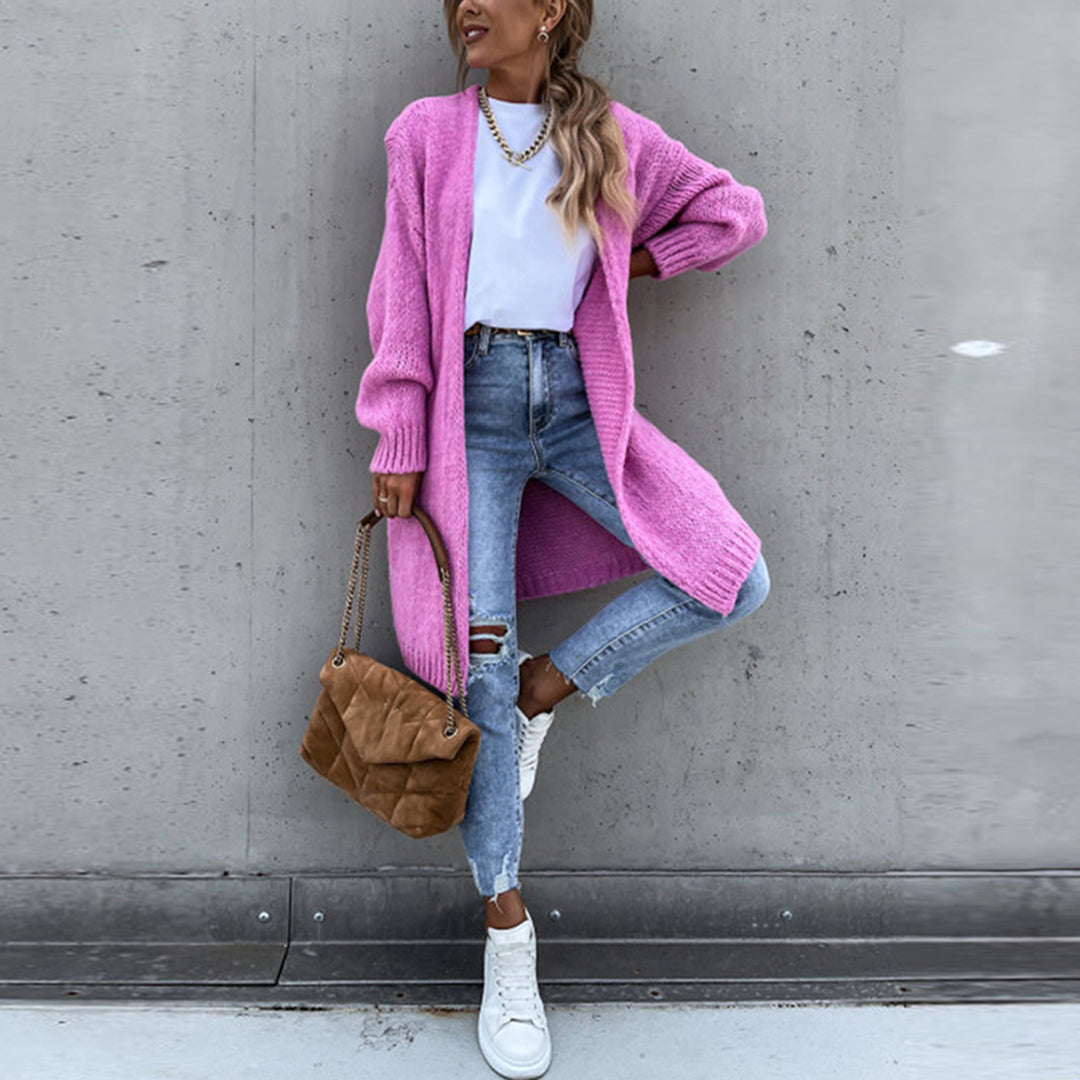Lorena – lange klassieke cardigan