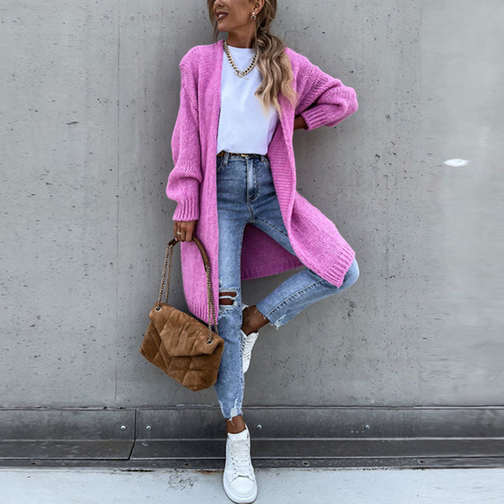 Lorena – lange klassieke cardigan
