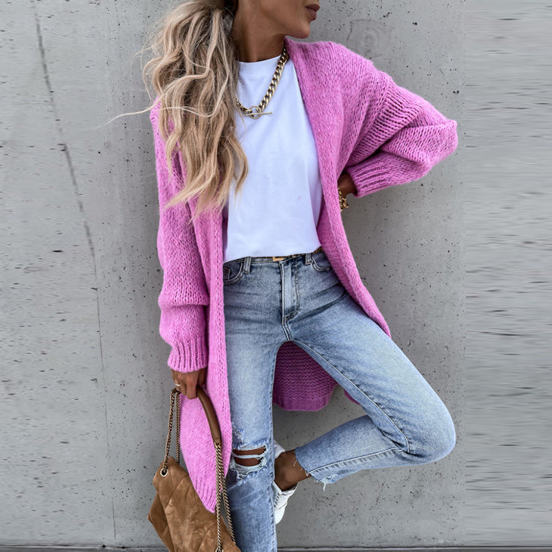 Lorena – lange klassieke cardigan