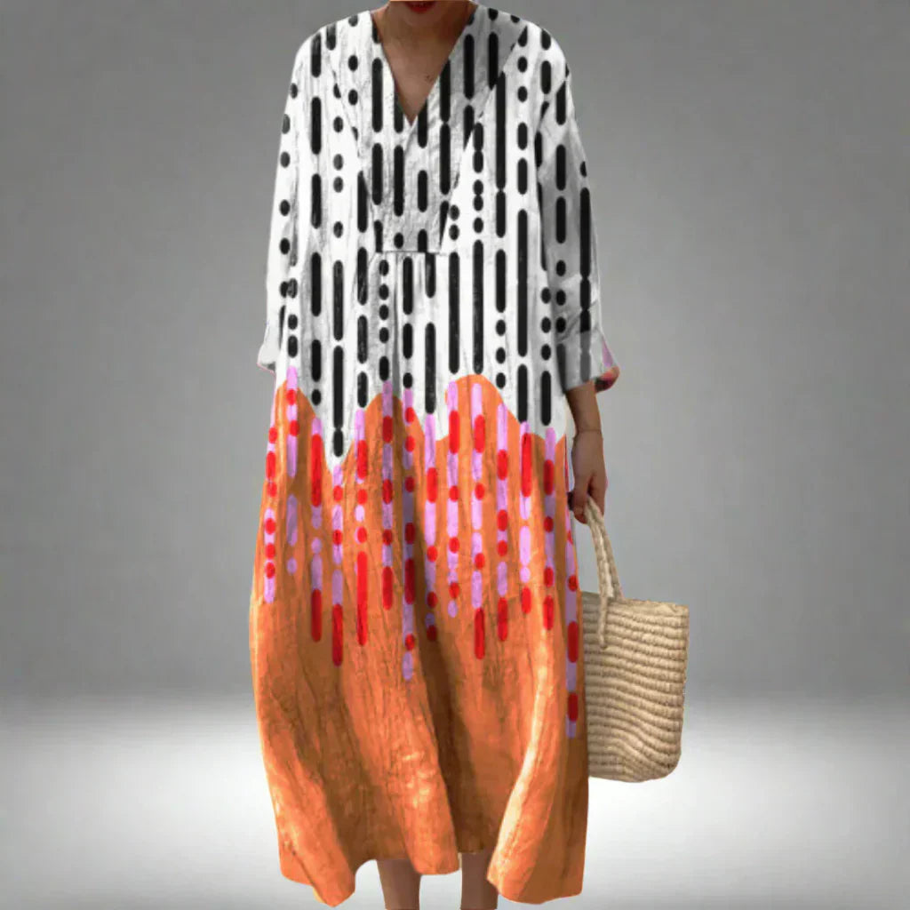 Lily | Geometrische Tuniekjurk