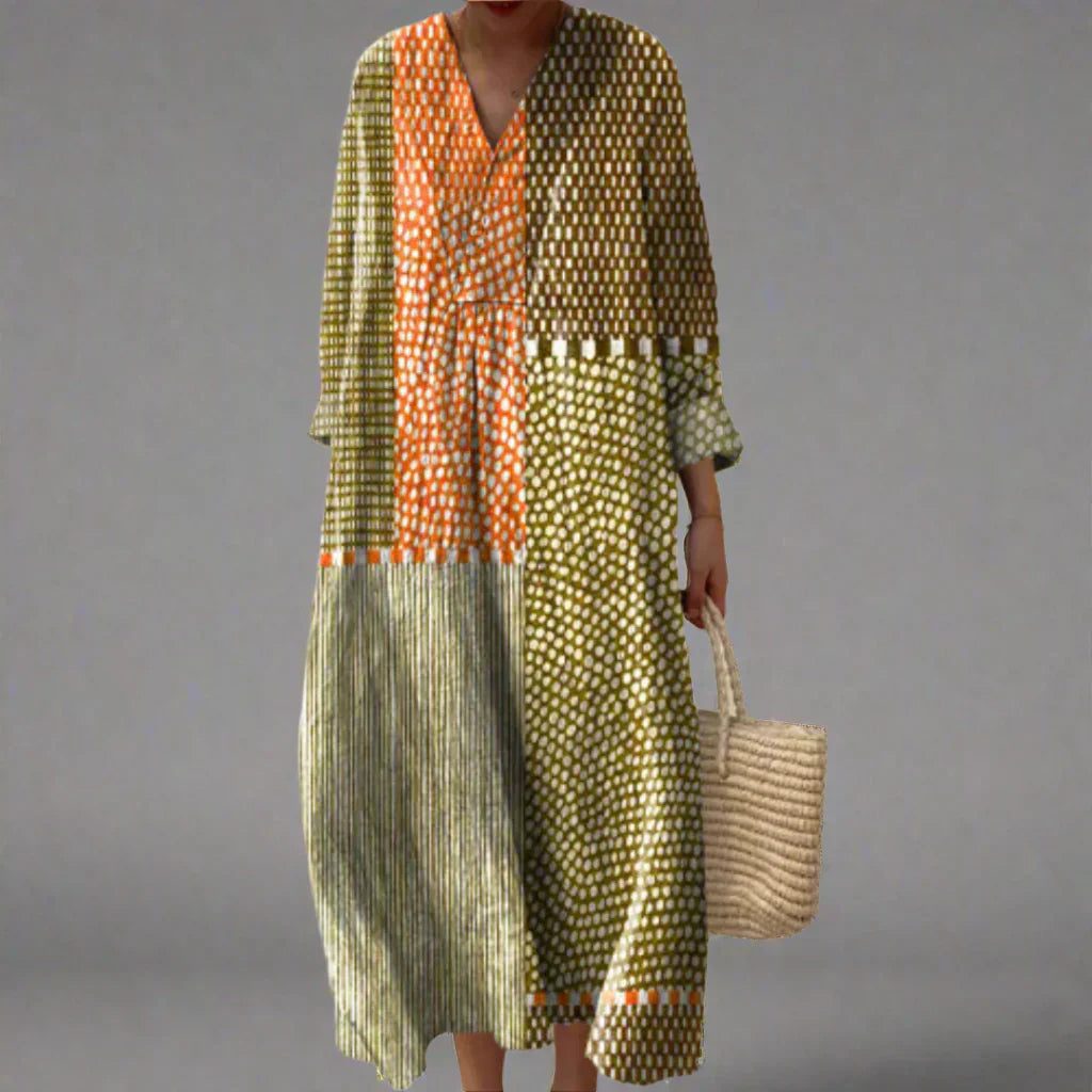 Isla | Patroon Jurk