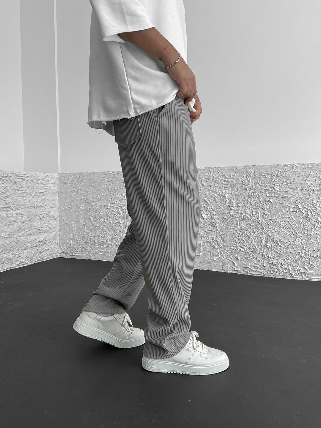 Relaxed Fit Corduroy Broek