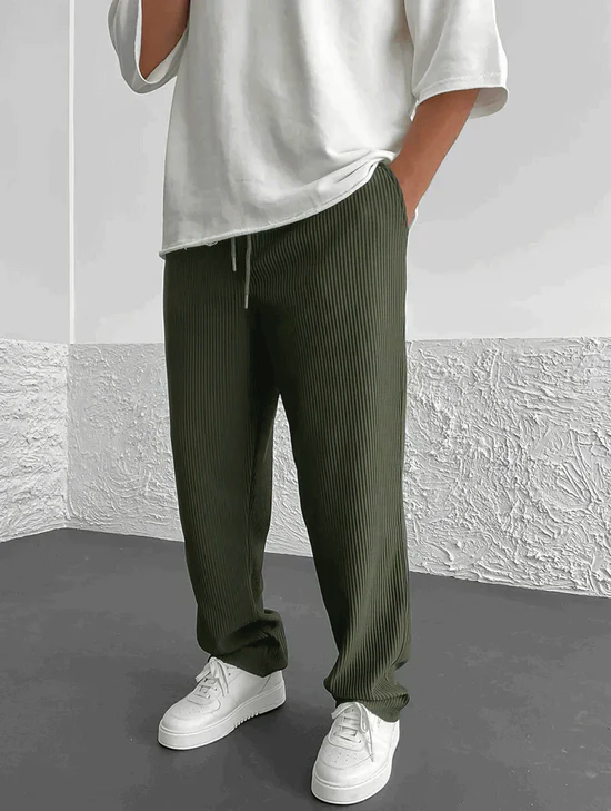 Relaxed Fit Corduroy Broek