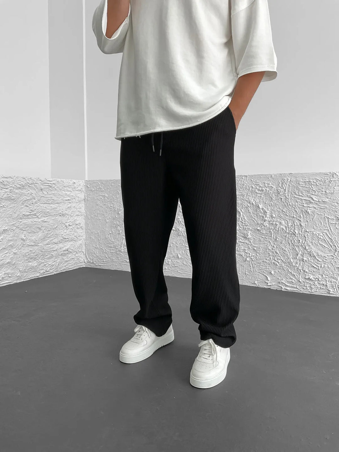 Relaxed Fit Corduroy Broek