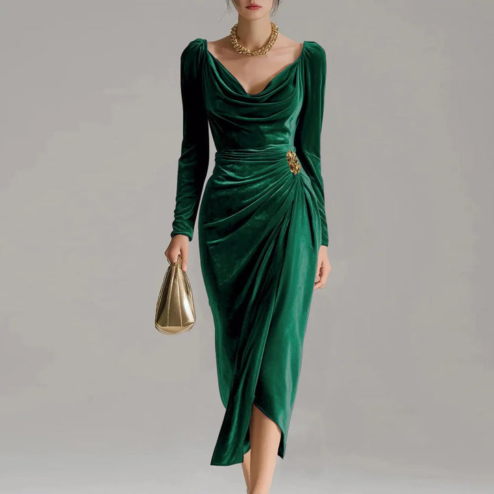 Hayden Sylvana | Elegante Midi Jurk