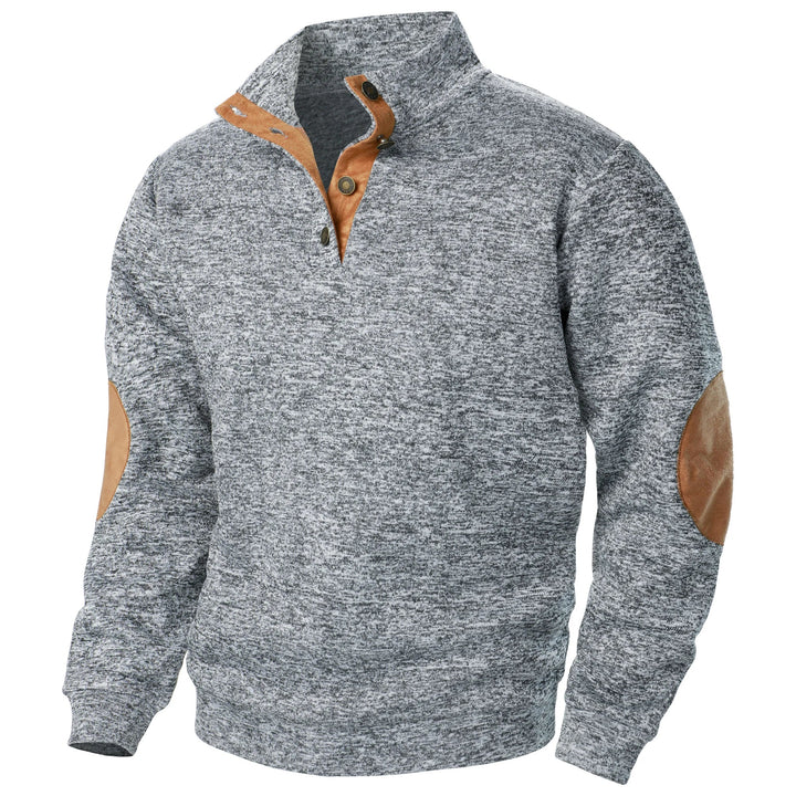 Griffin | Verfijnde Half-Zip Accent Pullover