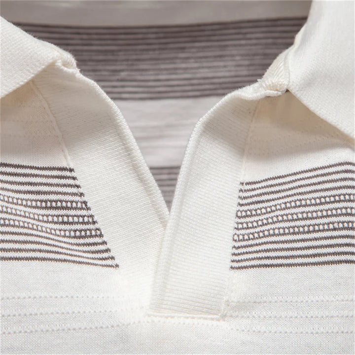 Nathaniel | Casual Gebreide Polo