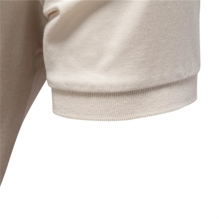 Elijah | Ademend Poloshirt Met V-Hals