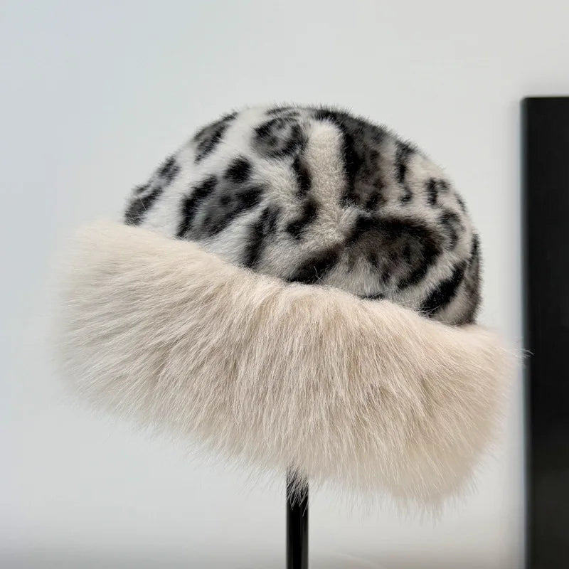 Amara™ | Luipaardprint Winterhoed