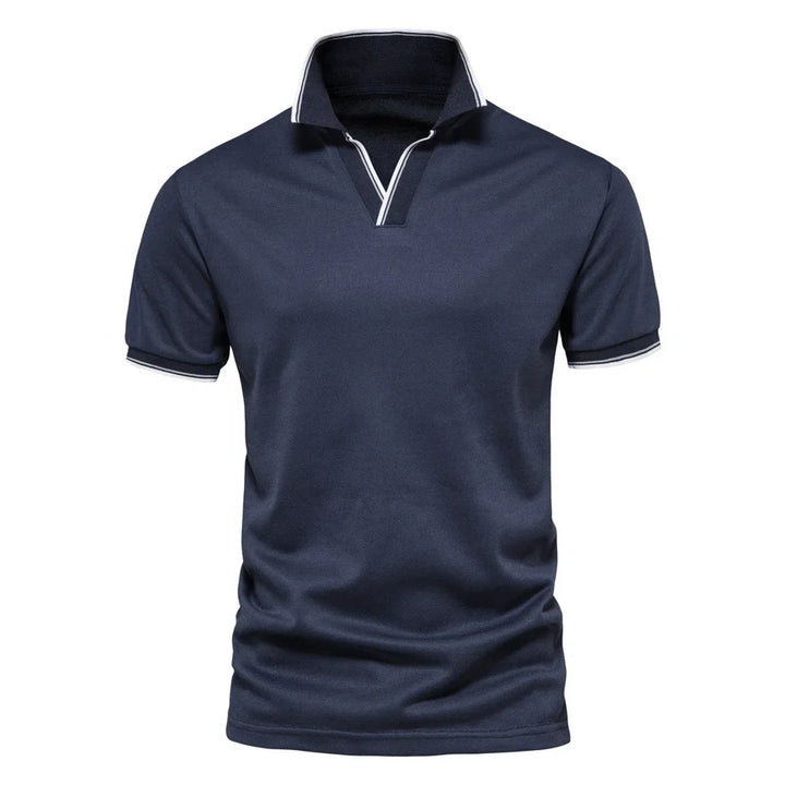 Alexander | Heren Polo Met V-hals
