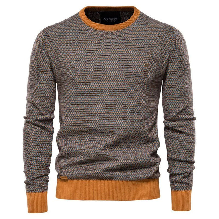 Steinmann | Herenpullover met ruitpatroon