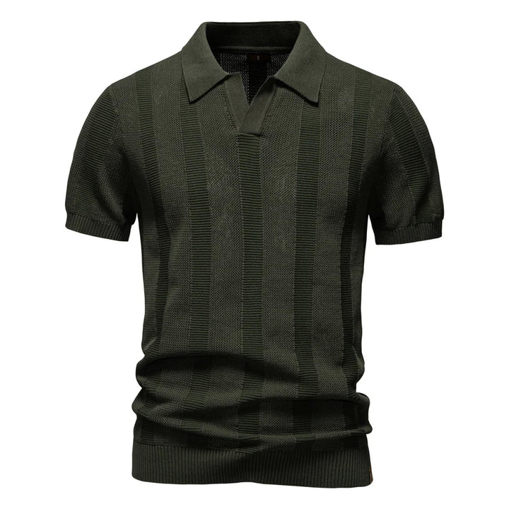 Matteo | Stijlvol Gestreepte Polo