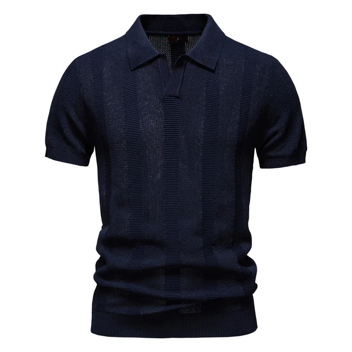 Matteo | Stijlvol Gestreepte Polo