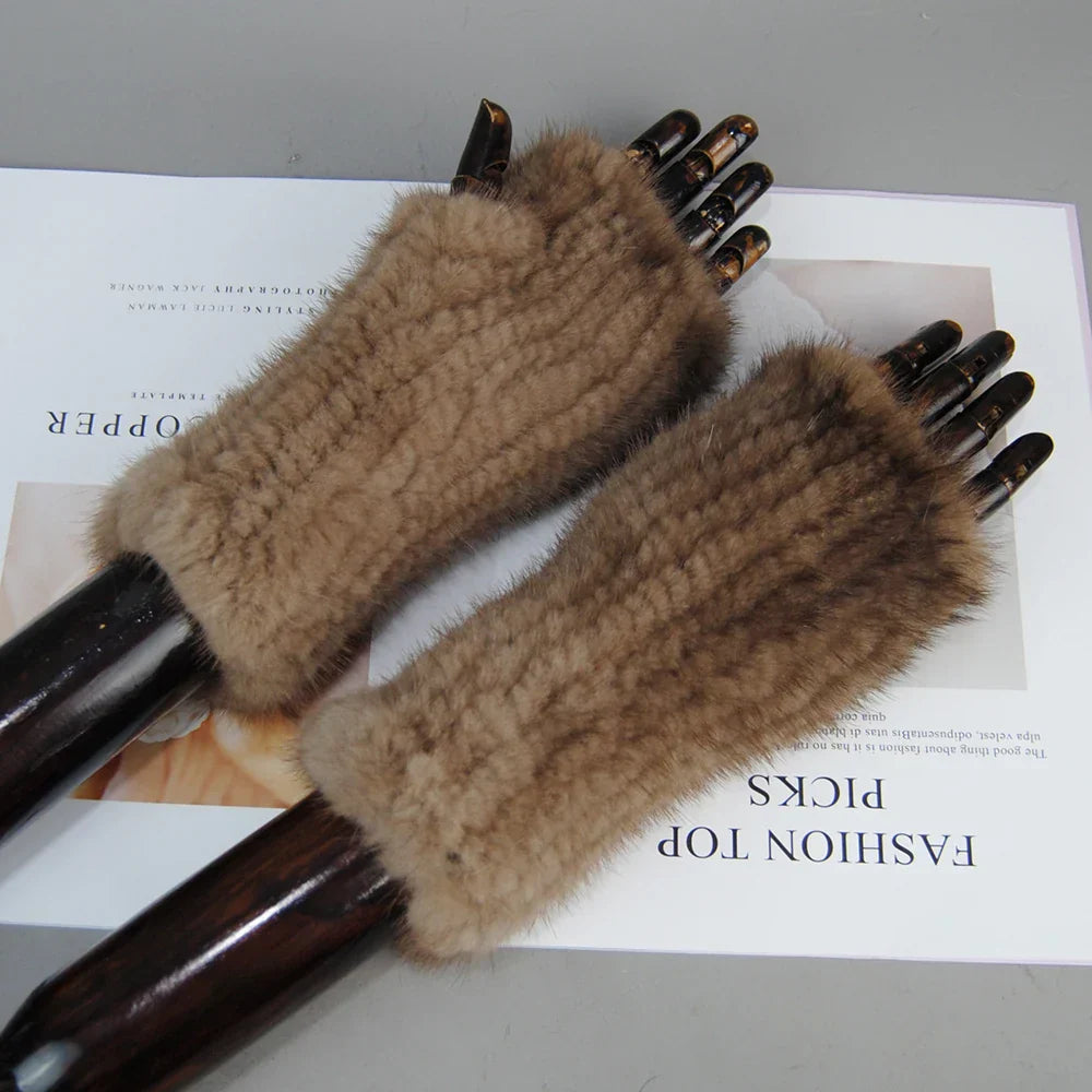 Liora™ | Mink Vachten Handschoenen