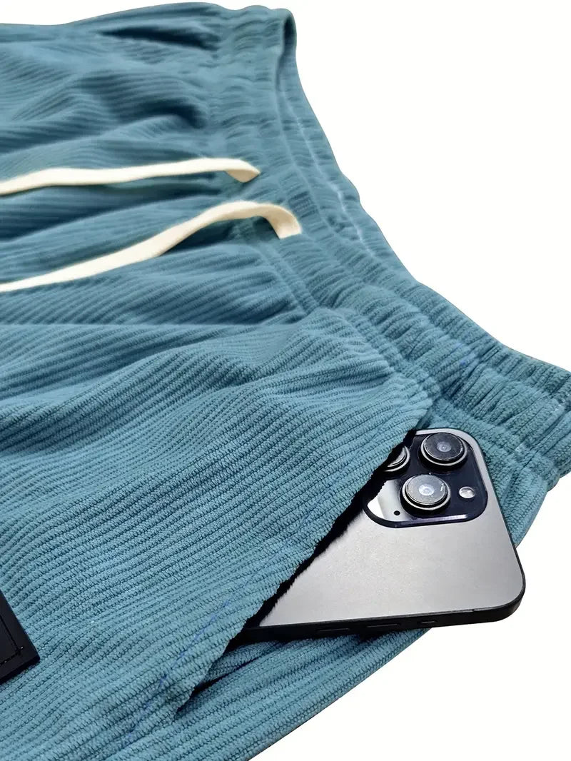 ComfortFit Corduroy Broeken – Zacht ribgebreid stof met een relaxte pasvorm