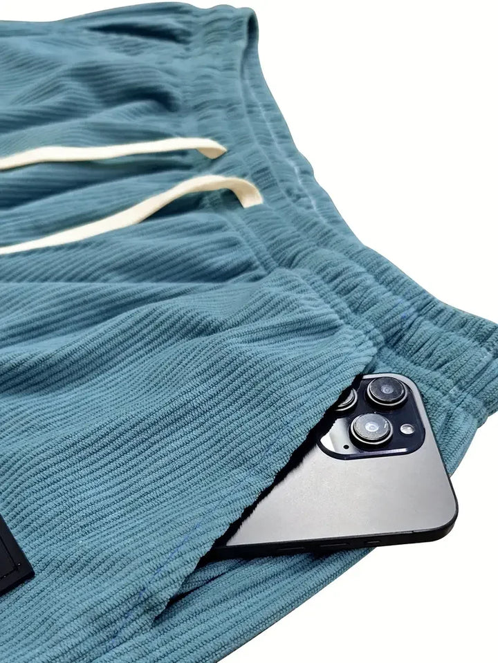 ComfortFit Corduroy Broeken – Zacht ribgebreid stof met een relaxte pasvorm