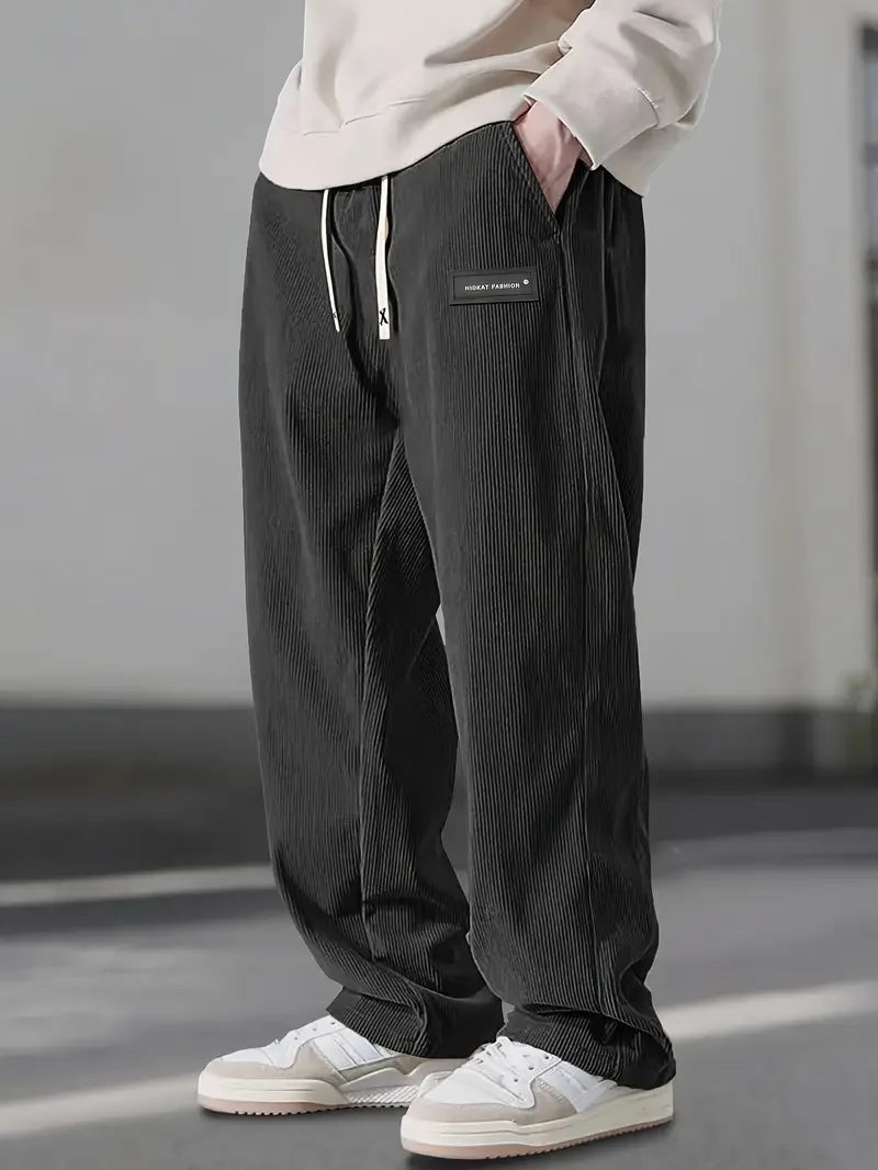 ComfortFit Corduroy Broeken – Zacht ribgebreid stof met een relaxte pasvorm