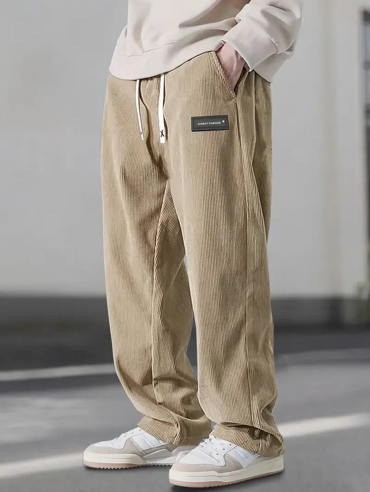 ComfortFit Corduroy Broeken – Zacht ribgebreid stof met een relaxte pasvorm