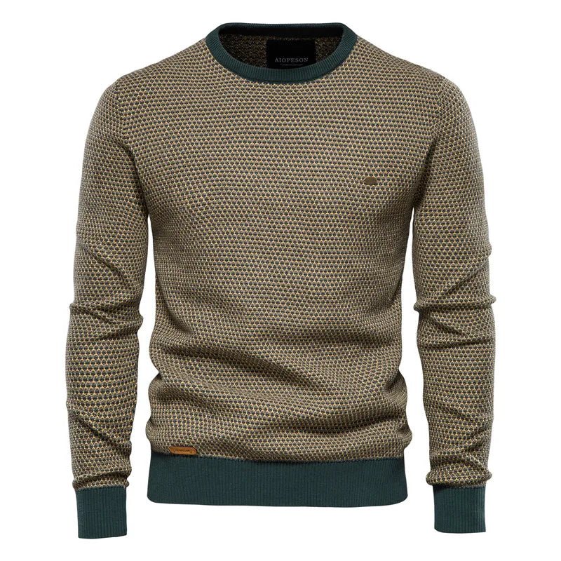 Steinmann | Herenpullover met ruitpatroon
