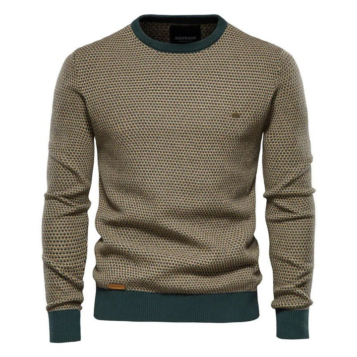 Steinmann | Herenpullover met ruitpatroon