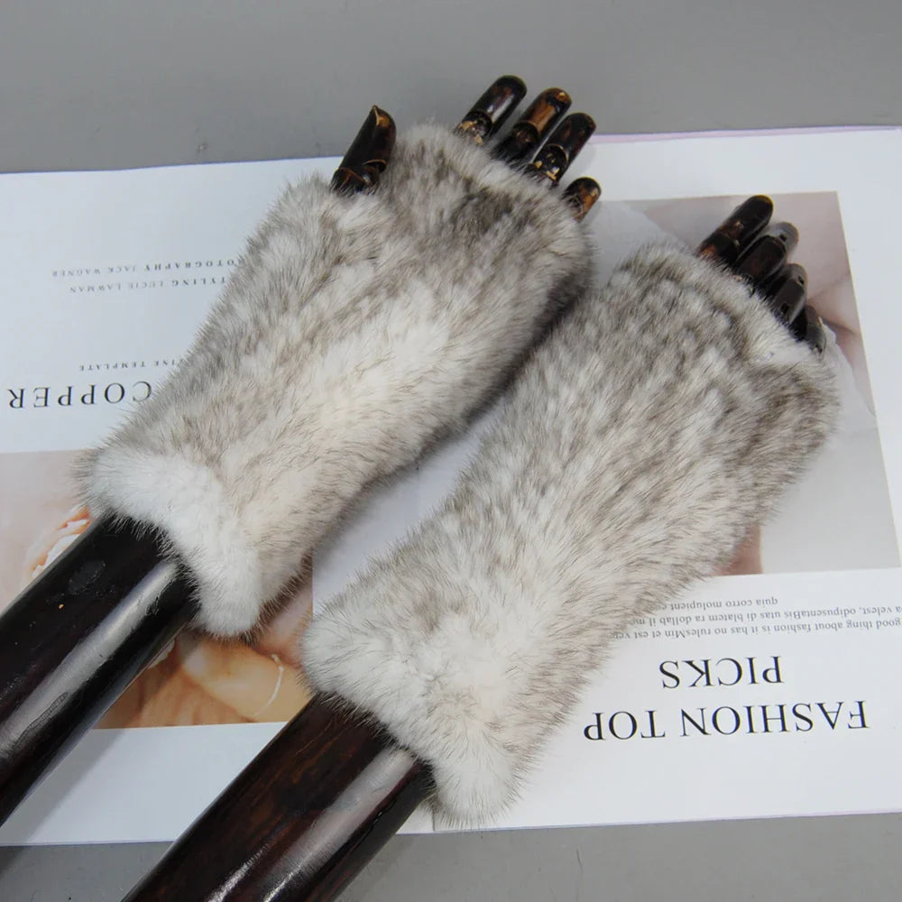 Liora™ | Mink Vachten Handschoenen