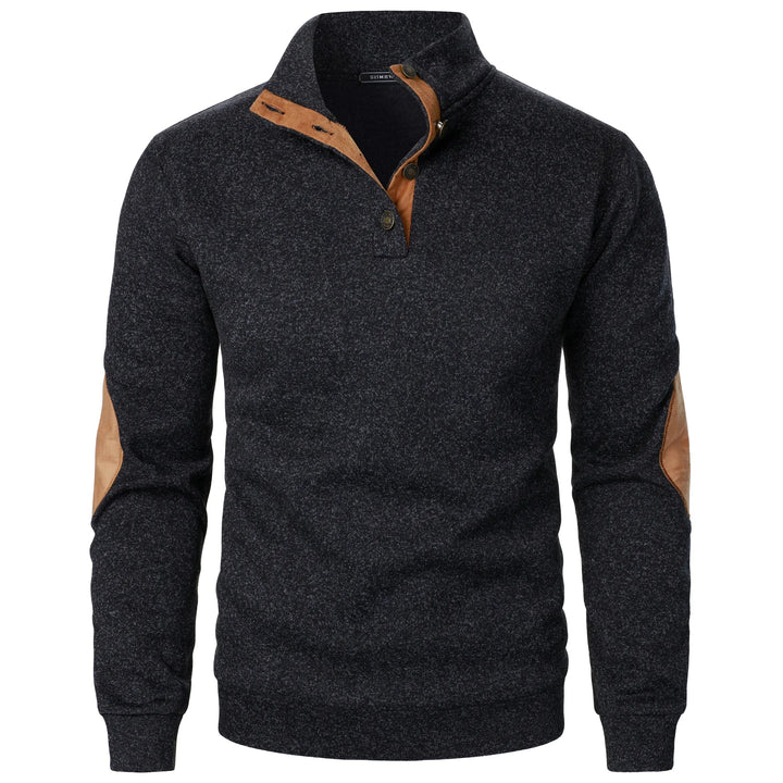 Griffin | Verfijnde Half-Zip Accent Pullover
