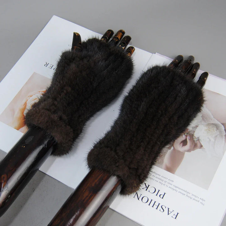 Liora™ | Mink Vachten Handschoenen