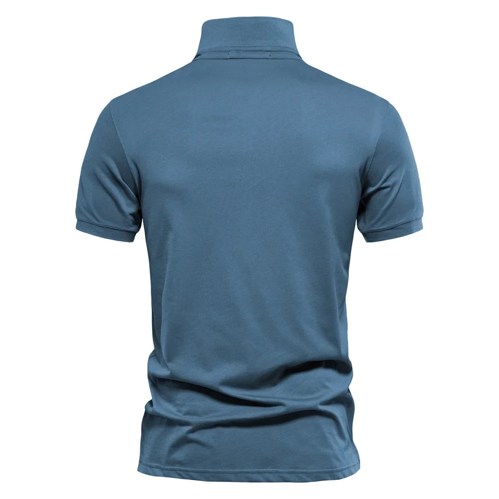 Tobias | Luxe Heren Polo