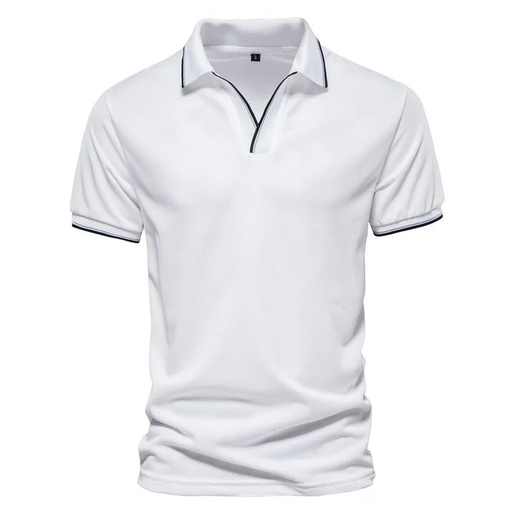 Alexander | Heren Polo Met V-hals