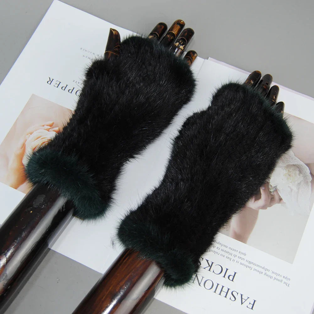Liora™ | Mink Vachten Handschoenen