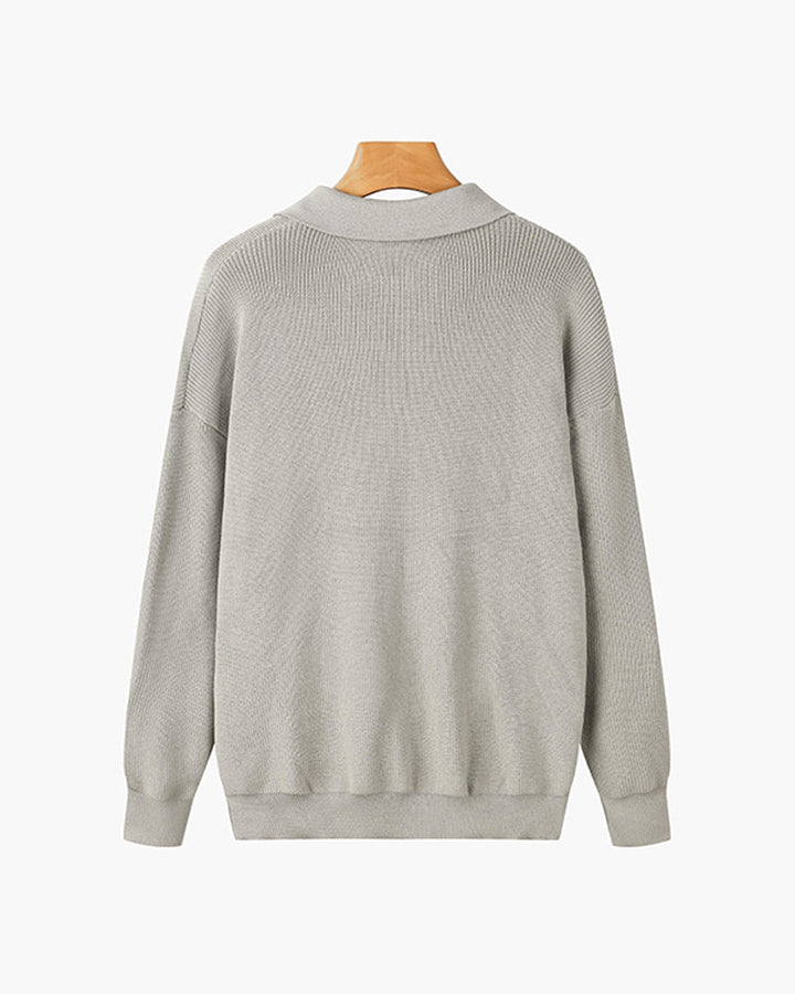 Pull Polo Demi-Zip