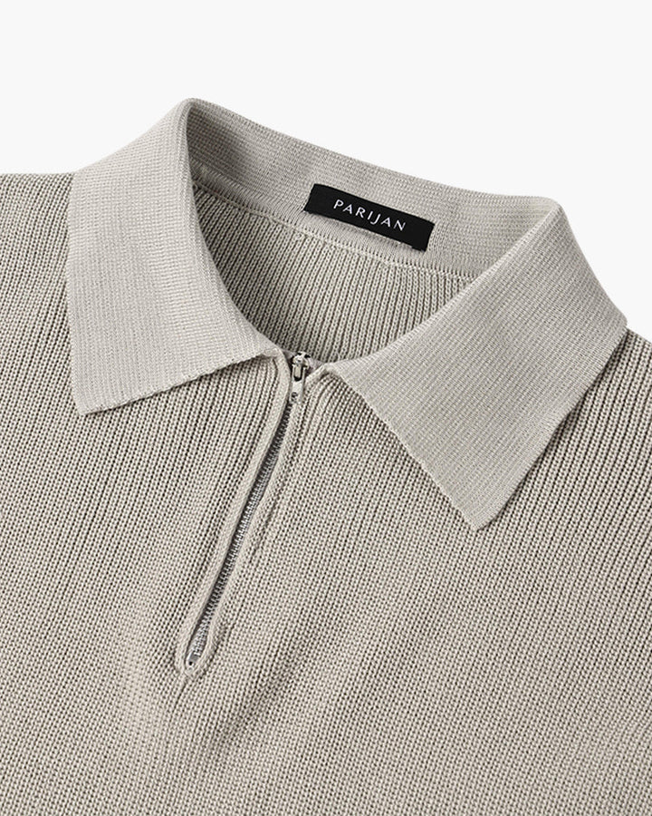 Pull Polo Demi-Zip