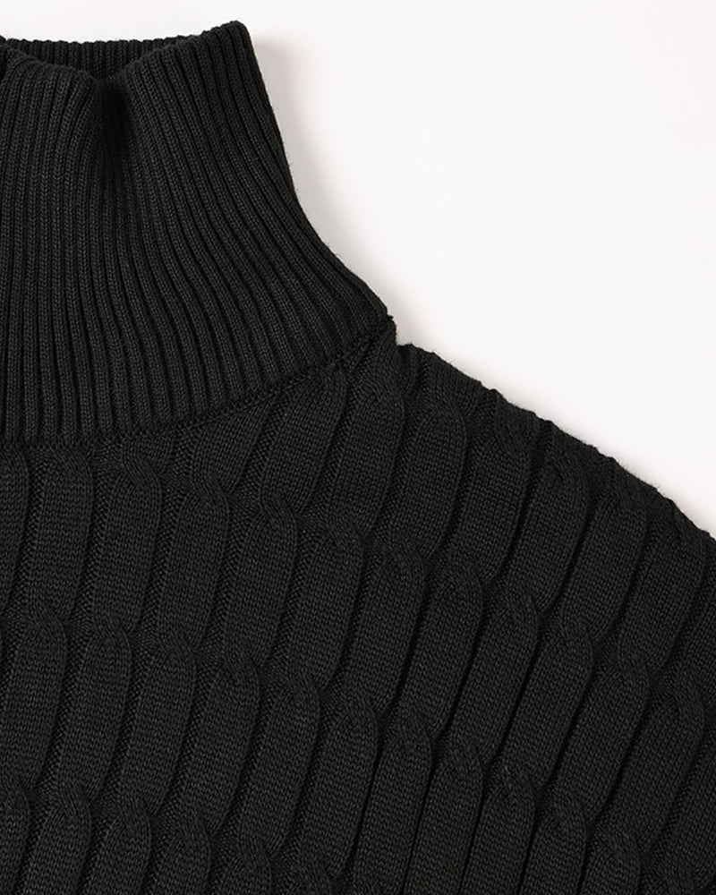 Pull Demi-Zip Golvend