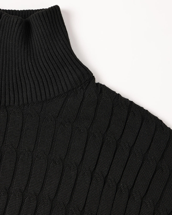 Pull Demi-Zip Golvend
