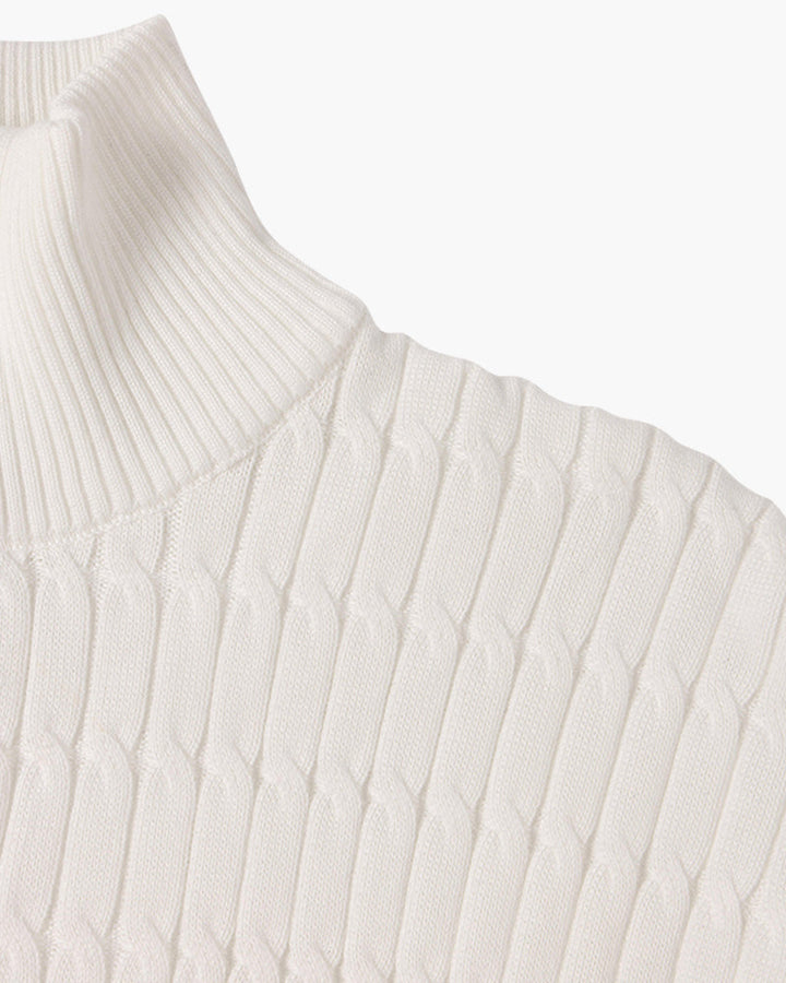 Trui Demi-Zip Golvend