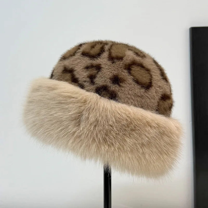 Amara™ | Luipaardprint Winterhoed