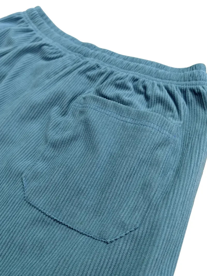 ComfortFit Corduroy Broeken – Zacht ribgebreid stof met een relaxte pasvorm