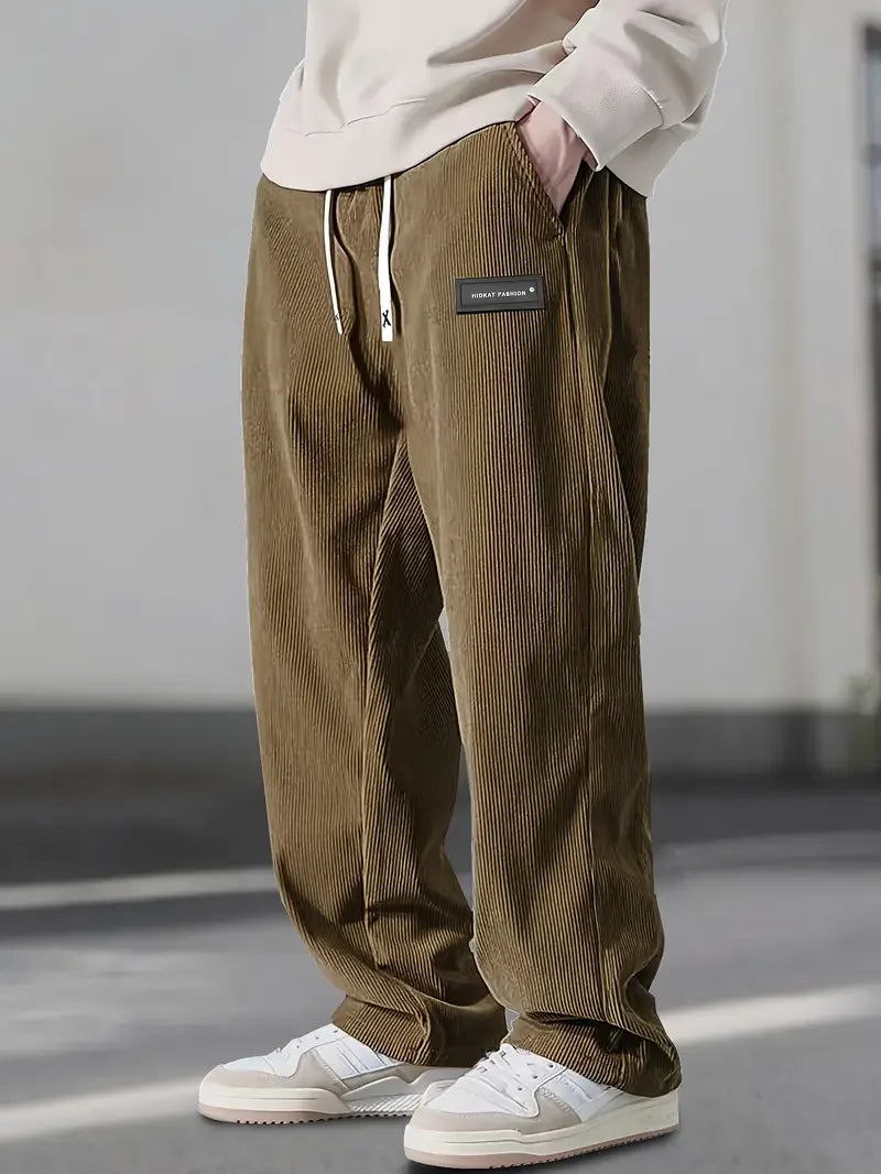 ComfortFit Corduroy Broeken – Zacht ribgebreid stof met een relaxte pasvorm