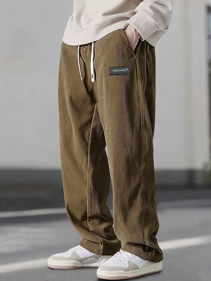 ComfortFit Corduroy Broeken – Zacht ribgebreid stof met een relaxte pasvorm
