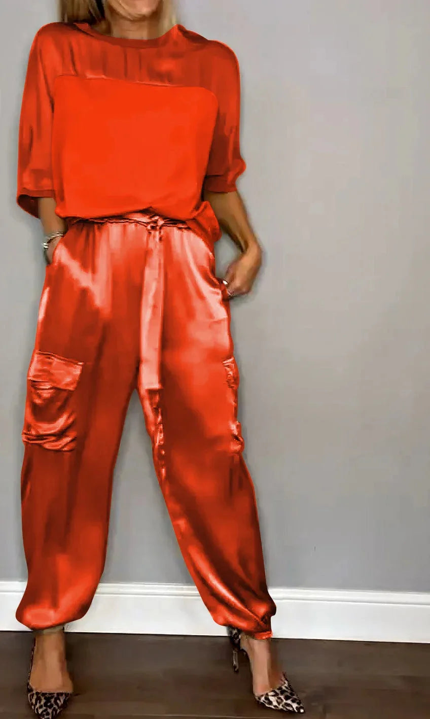 GRACE – Satijnen Luxe Flow Set
