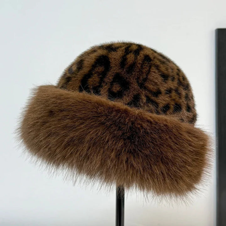 Amara™ | Luipaardprint Winterhoed