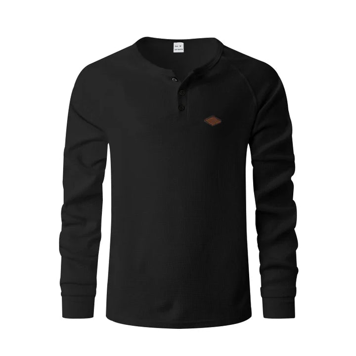 LEONARD | ELEGANTE STRUCTUUR HENLEY VOOR HEREN