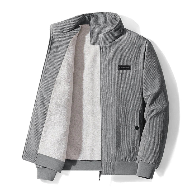 Udo | cordjack met fleecevoering