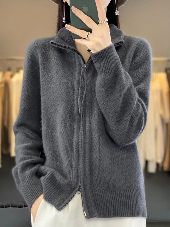 Cozy Zip-Up Cardigan