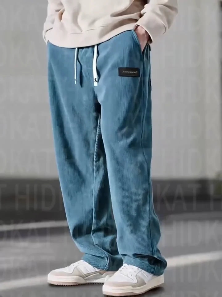ComfortFit Corduroy Broeken – Zacht ribgebreid stof met een relaxte pasvorm